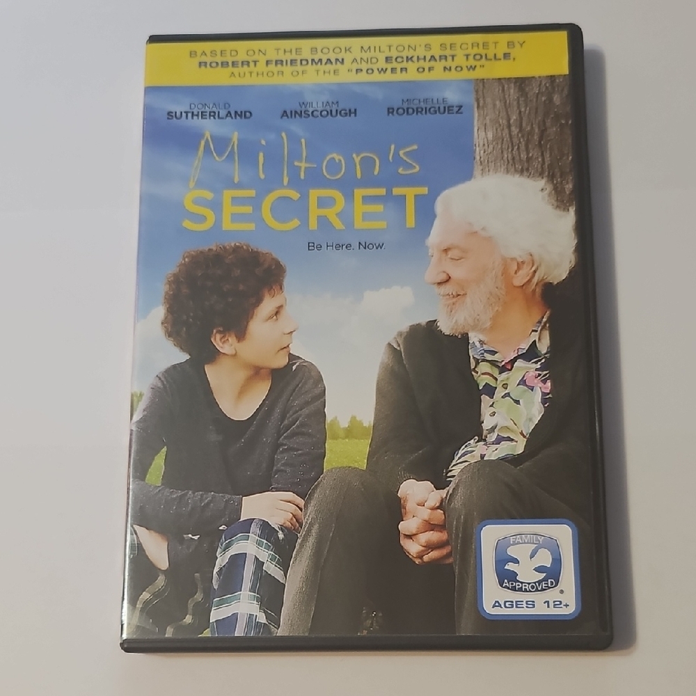 Milton's Secret DVD
